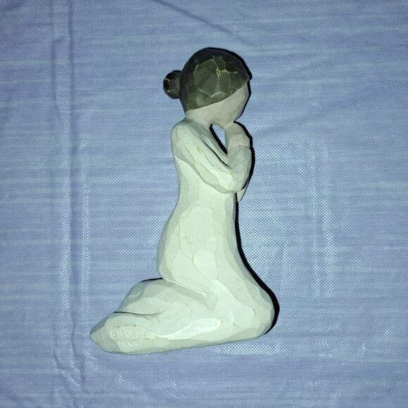Willow Tree Angel of Prayer Figurine (No Wings) - Picture 3 of 5
